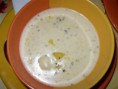 Česneková smetanová polévka
